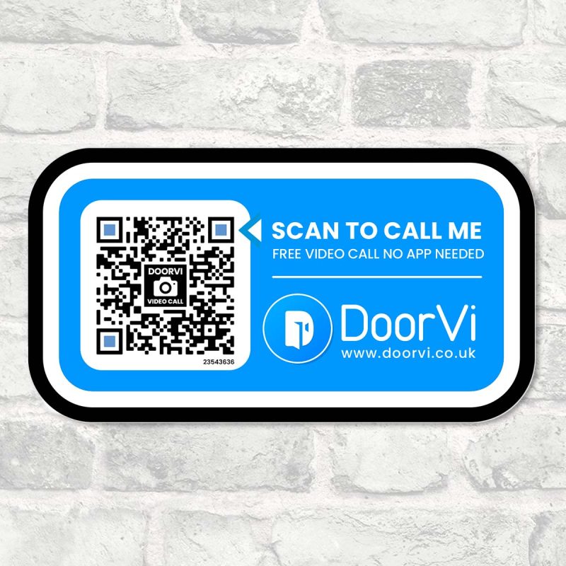 DoorVi Smart Video Doorbell - Lozenge 14x8 - Image 2