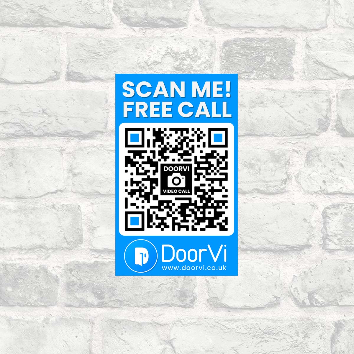 DoorVi - Smart Doorbell Apartment Sticker