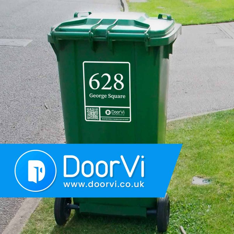 Whelie Bin Sticker Custom Text